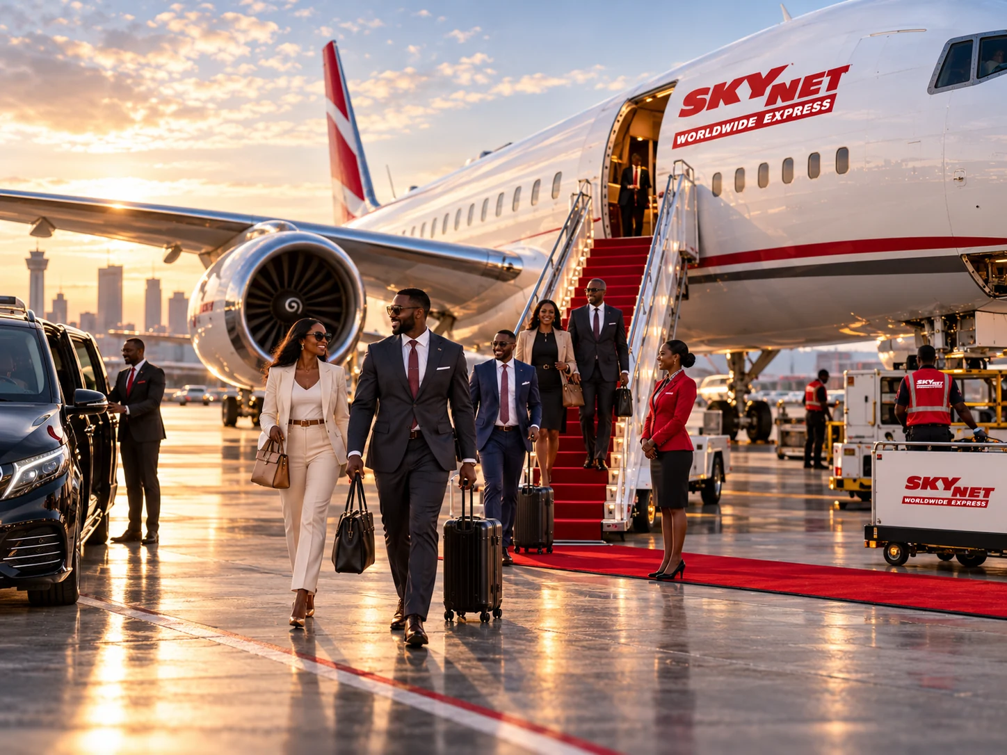 Aircraft and destinations